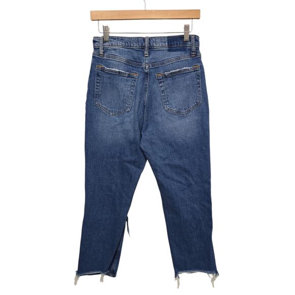 Abercrombie‎ & Fitch The Ankle Straight Ultra High Rise Jean 28/6R Curve Love - Picture 2 of 10